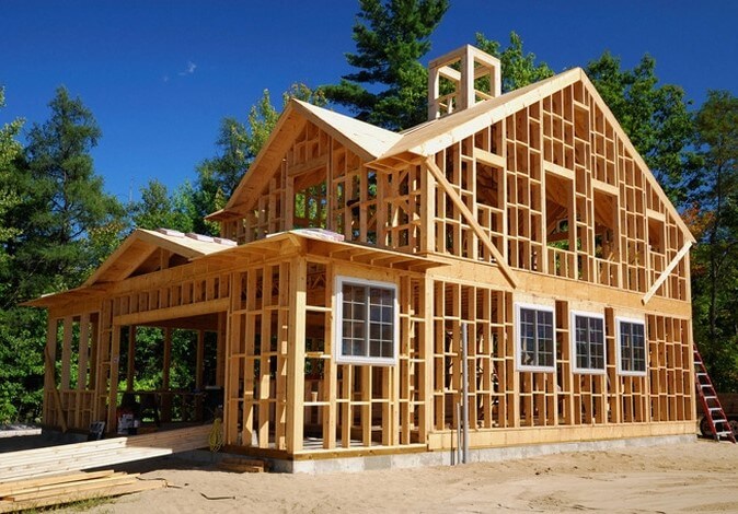 Строим каркасно-щитовой дом — от фундамента до внутренней отделки
