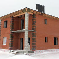 Строительство коттеджа в п. Дарковичи